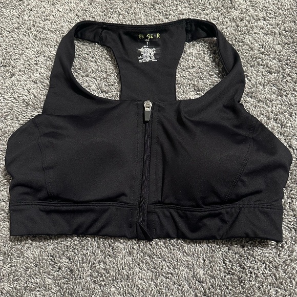 Tek Gear Front Zip Racerback Sports Bra - Picture 3 of 9